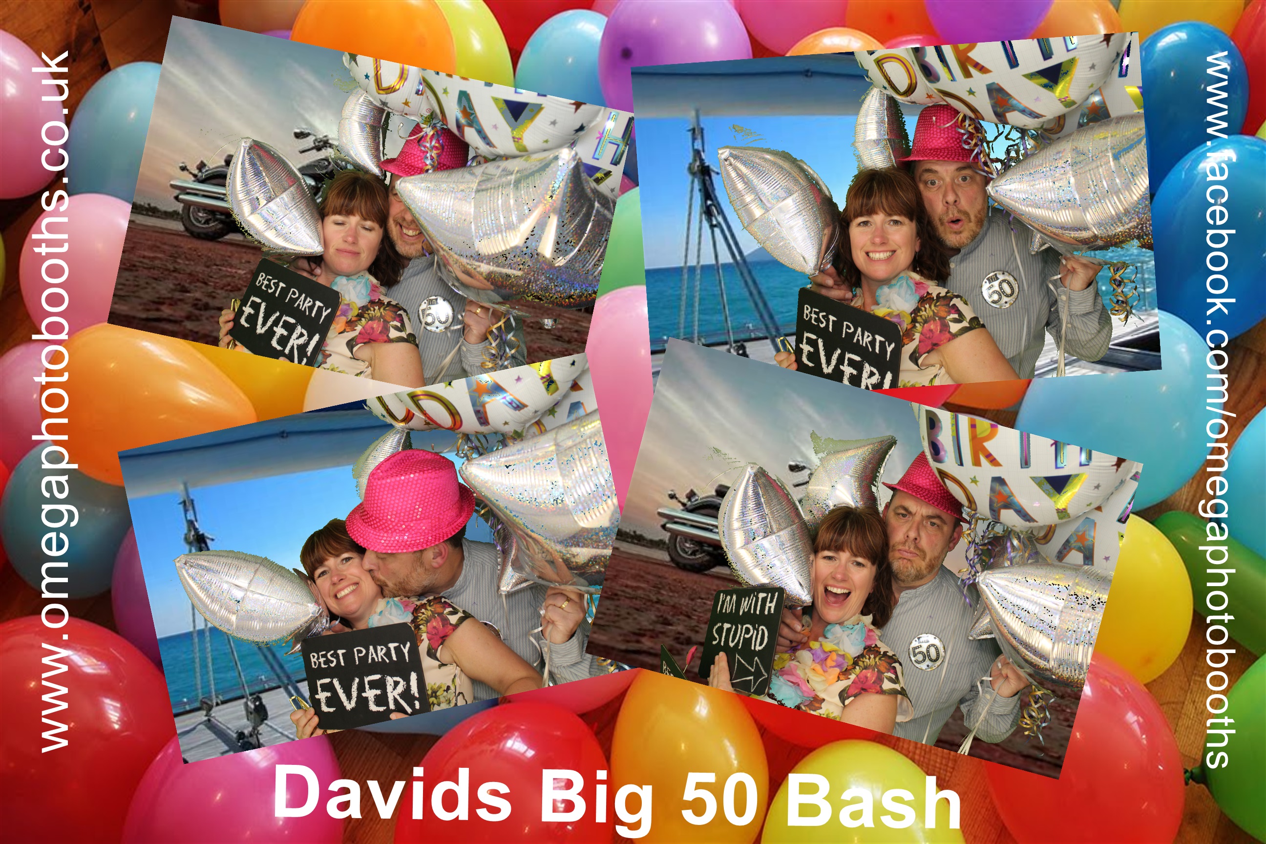 Davids 50th birthday party | View more photos from the event at gallery.omegaphotobooths.co.uk/u/Omega-Photobooths/Davids-50th-birthday-party